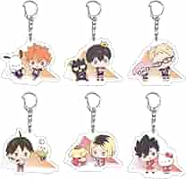 ☆1点限り☆ ハイキュー！！×サンリオキャラクターズ 02 個入りBOX 158 ハイキュー!!×サンリオキャラクターズ アクリルキーホルダー2